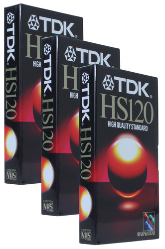 Tdk lotto cassette vhs - tdk,