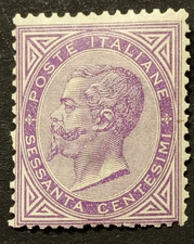 ITALIA REGNO 60 CENT 1863