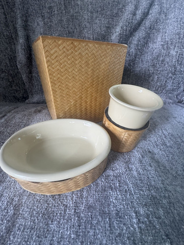 Set accessori bagno - , bambù