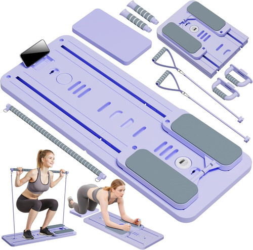 Portable pilates reformer set - reformer,