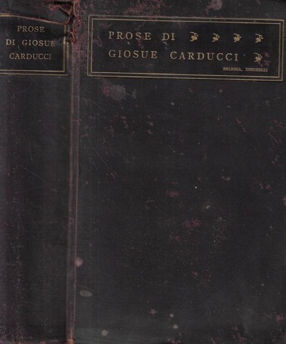 Prose mdccclix mcmiii - mdccclix-, mcmiii.