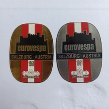 Coppia Distintivi Euro Vespa