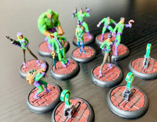 Knight Models Dc Batman Miniature Game BMG - Riddler Resin BUNDLE - LOT