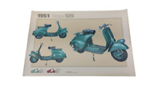 POSTER PLASTIFICATO VESPA 125