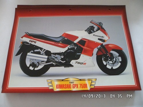 Carte fiche moto - carte,