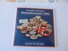 AUTRICHE - AUSTRIA   Coffret BU 1 Cent à 2 Euro  2002 Tirage  100 000  CPS