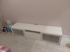 Mobile porta bianco ikea - mobile, tv