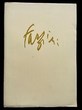 Pericle Fazzini - 4 Litografie da L'Eneide - Delfino Edizioni d'Arte Roma 1982