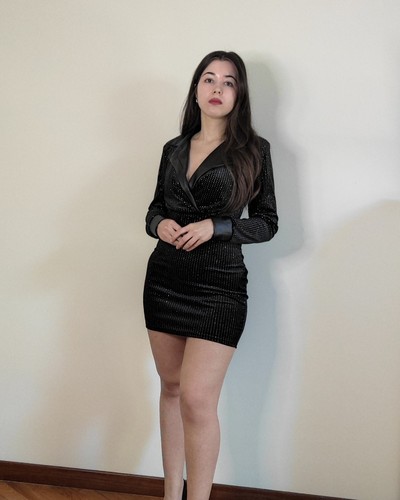 Abito velluto lurex