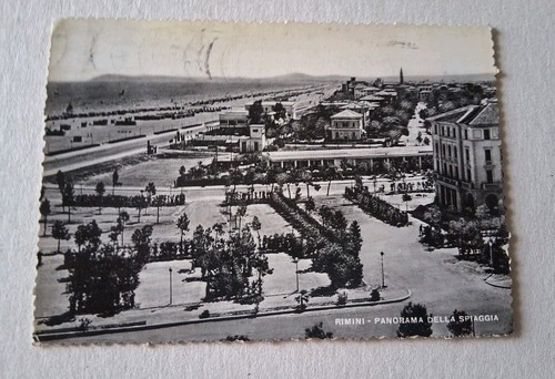 Cartolina rimini panorama - cartolina,