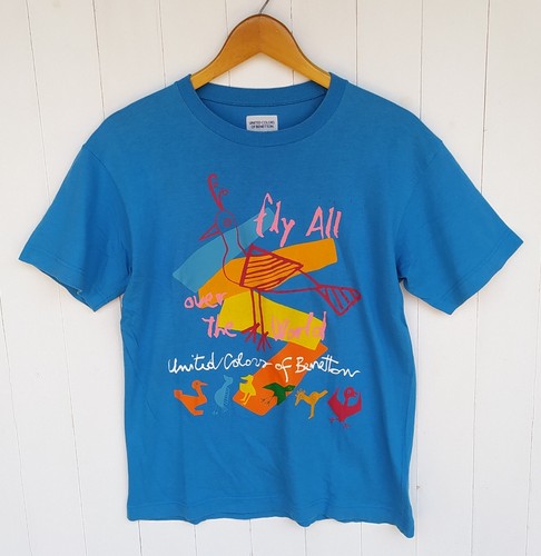 Shirt benetton vola tutto - benetton, "vola