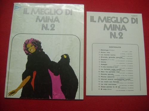 Spartito musicale mina maxi - mina,