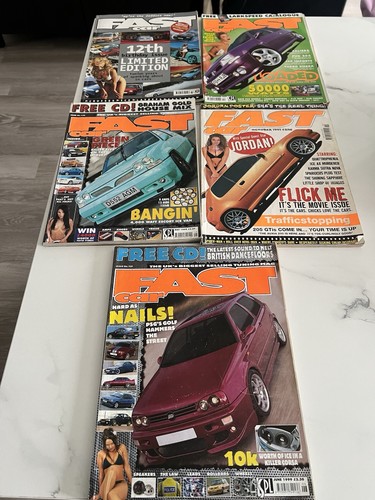 Fast car magazine job lot - magazine, x