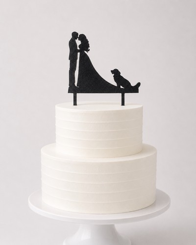 Cake topper sposi - topper, con