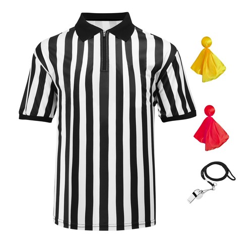 Maglia arbitro uomo cerniera