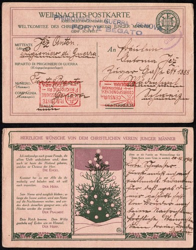 Cartolina natale austria - cartolina,