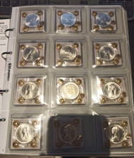 Lotto Monete 500 Lire Argento