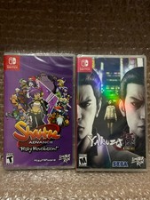 Shantae Advance RISKY REVOLUTION & Yakuza Kiwami FOIL LRG Anniversary (interruttore)