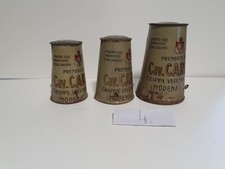 3 Antiche Scatole Latta