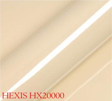HEXIS HX20468B Pellicola Car Wrapping Bianco Avorio Lucido