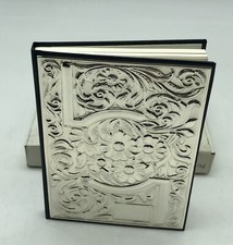 Agenda Da Ufficio Per Numeri Di Telefono / Argento Vintage Anni 90’ Con Scatola