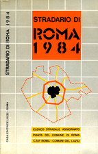 STRADARIO DI ROMA 1984 -
