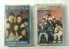 MUSICASSETTE MC CASSETTE CRISTINA D'AVENA FIVE ORIGINALI ANNI '80 CARTONI 80'S 