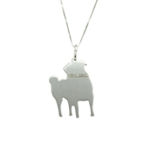 Collana con pendente razza