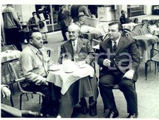1967 RAPALLO A.C. GUY Pino PIACENTINO Primo DAVID seduti al tavolo di un bar