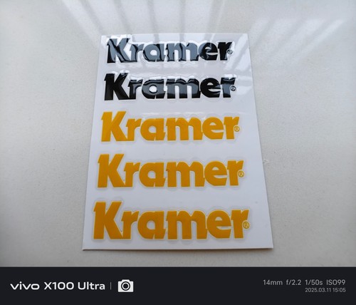 1set 5logo kramer chitarra - kramer,
