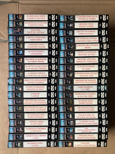 Cassette vhs star trek - cassette,