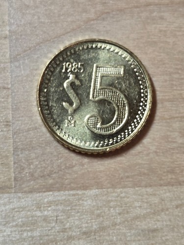 Moneta pesos messico 1985 - moneta, messico,