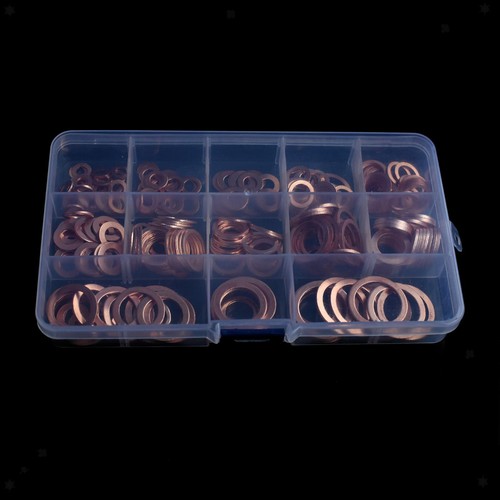 Set 300 rondelle rame - set,