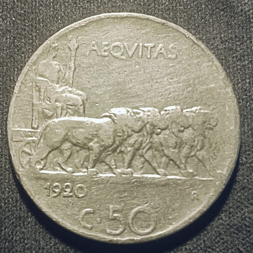 Moneta 1920 leoni - moneta, 50