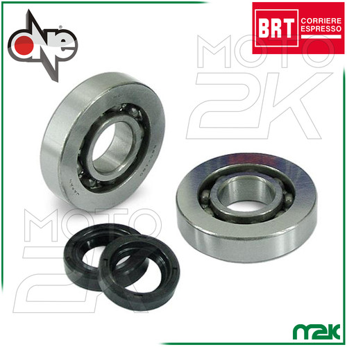 Kit cuscinetti albero motore - cuscinetti,