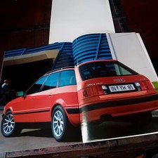 AUDI 80 AVANT 1992 brochure + CARATTERISTICHE EQUIPAGGIAMENTI UFFICIALE