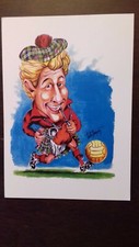 Cartolina CALCIO Denis LAW
