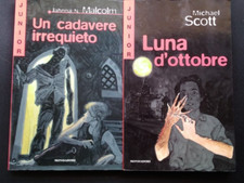 JUNIOR MONDADORI - UN CADAVERE IRREQUIETO MALCOLM - LUNA D' OTTOBRE SCOTT -LOTTO