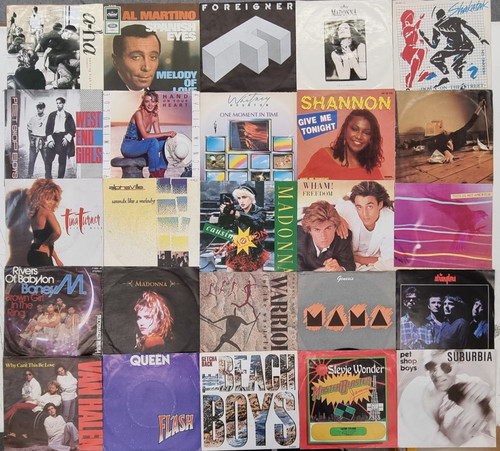 25x vinyl single - single, 7"