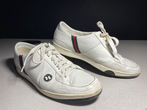 Sneakers tennis gucci pelle - sneakers,