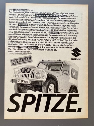 Suzuki special fuoristrada - suzuki,