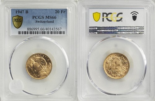 Svizzera oro franchi 1947 - svizzera,,
