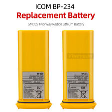 Batteria di ricambio 2 pezzi 9,0 V 3000 mAh ICOM BP-234 per Icom IC-GM1600 IC-GM1600E
