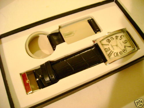 Set orologio con portachiavi - set,