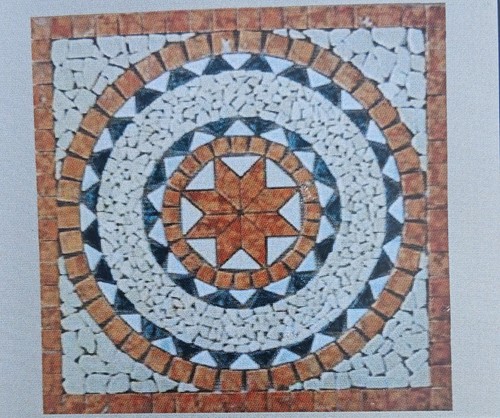 Rosone marmo 66x66 immagine - rosone, 66x66(immagine