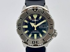Orologio Seiko SKX779 7S26 Diver Japan 200m Nero Monster Automatico Vintage