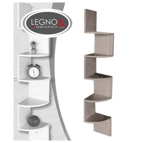 Mensola angolare legno - in,