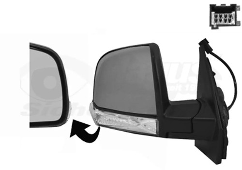 Specchio esterno fiat - esterno,