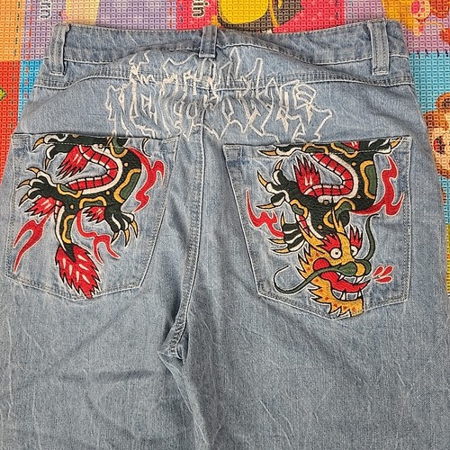 Jeans ninth hall ambush embr - ninth,