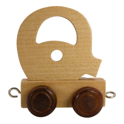 Treno lettere legno - lettere,